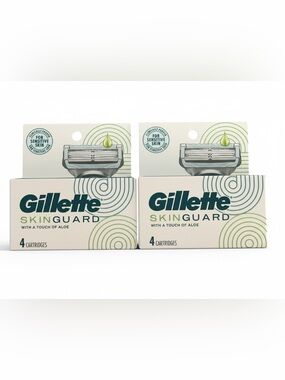 Gillette Skinguard For Sensitive Skin Razor Blade Refills - 8 Cartridges
